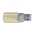 Флешка USB 3.0 8GB Transcend 820G золото